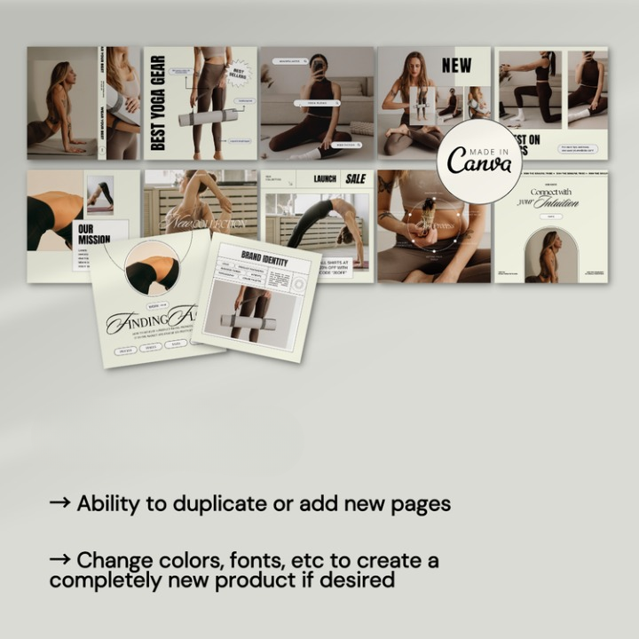 Templates for Yoga Studios and Wellness Centers